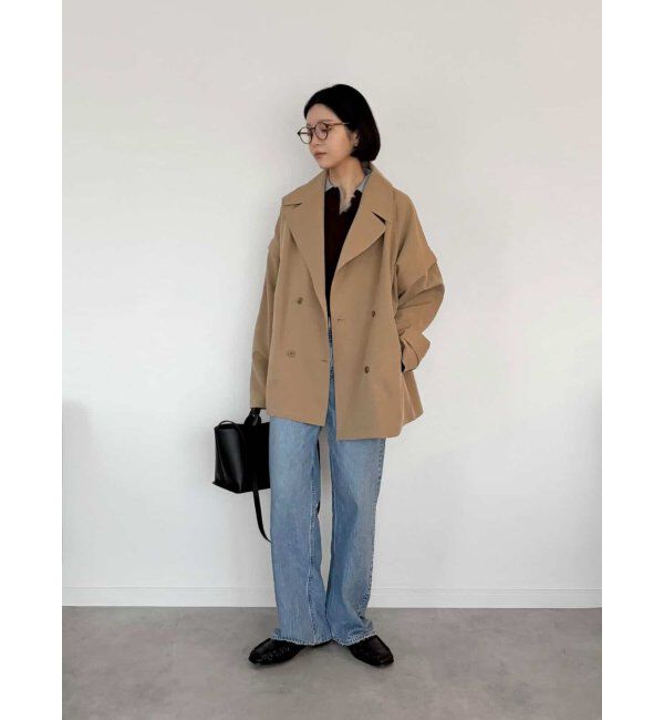 Lbc with Life「袖取り外しミドルコート」|その他|