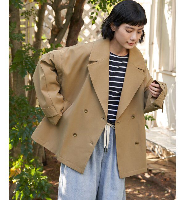 Lbc with Life「袖取り外しミドルコート」|その他|