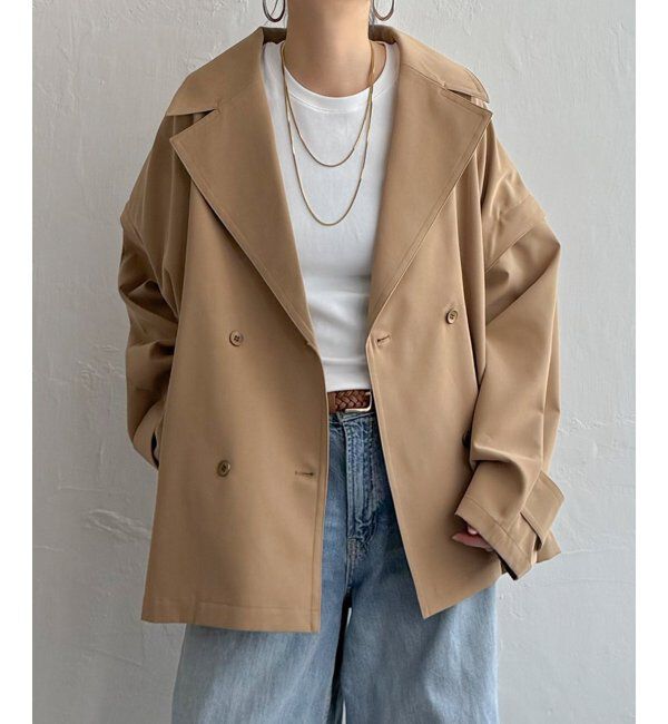 Lbc with Life「袖取り外しミドルコート」|その他|