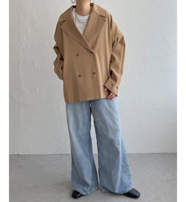 Lbc with Life「袖取り外しミドルコート」|その他|