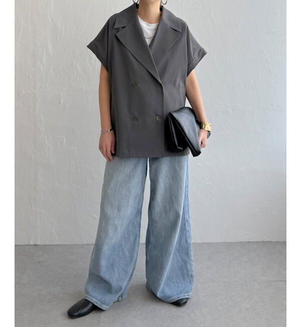 Lbc with Life「袖取り外しミドルコート」|その他|