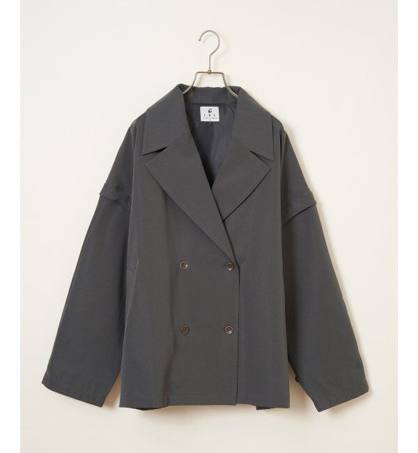 Lbc with Life「袖取り外しミドルコート」|その他|