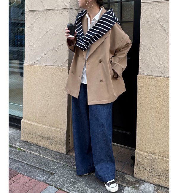 Lbc with Life「袖取り外しミドルコート」|その他|