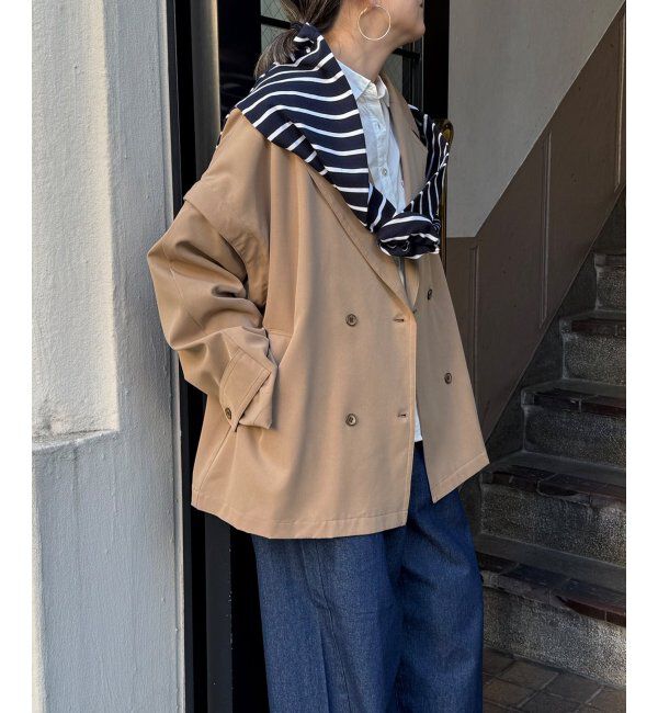 Lbc with Life「袖取り外しミドルコート」|その他|