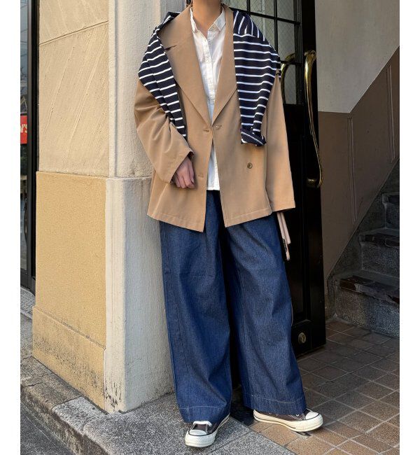 Lbc with Life「袖取り外しミドルコート」|その他|