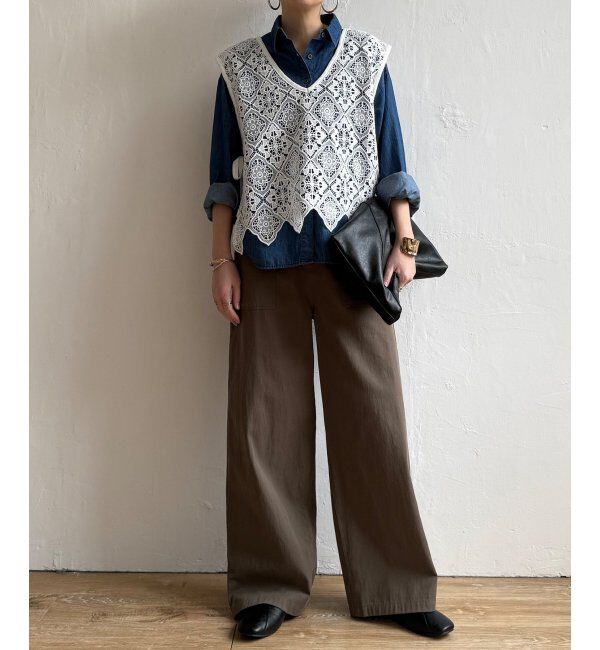 Lbc with Life「2WAYレースベスト」|シャツ・ブラウス|