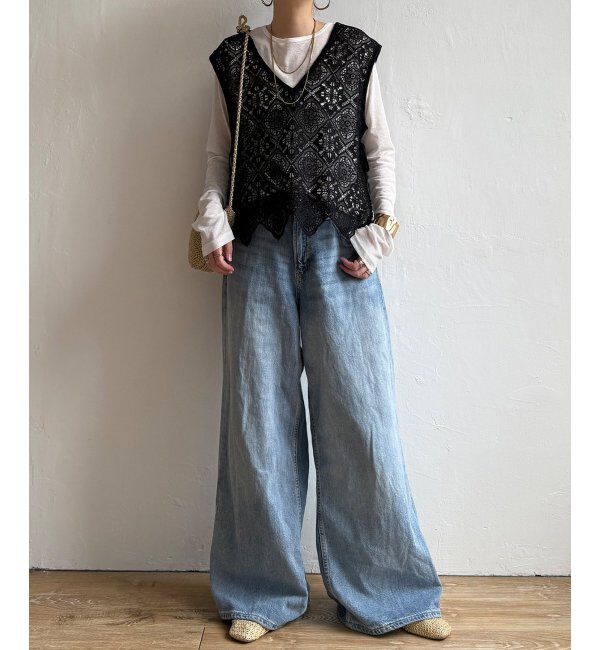 Lbc with Life「2WAYレースベスト」|シャツ・ブラウス|