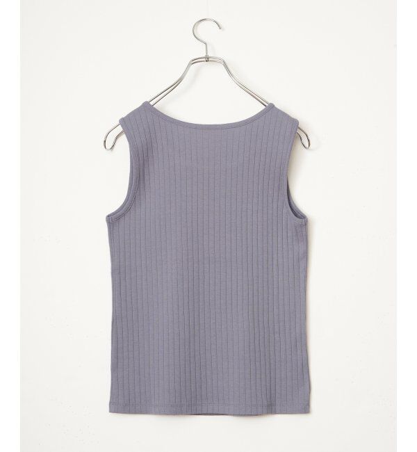 Lbc with Life「USコットン針抜きタンクトップ」|キャミソール|