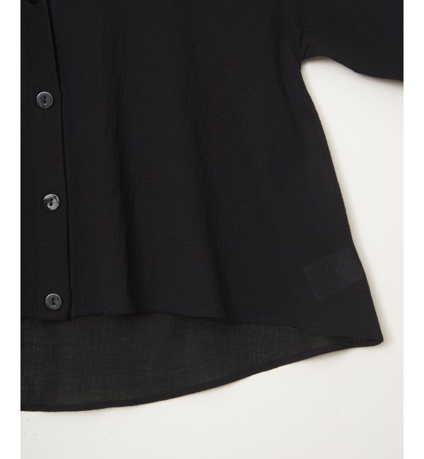 Lbc with Life「シアーシャツカーディガン」|ブルゾン・スタジャン|