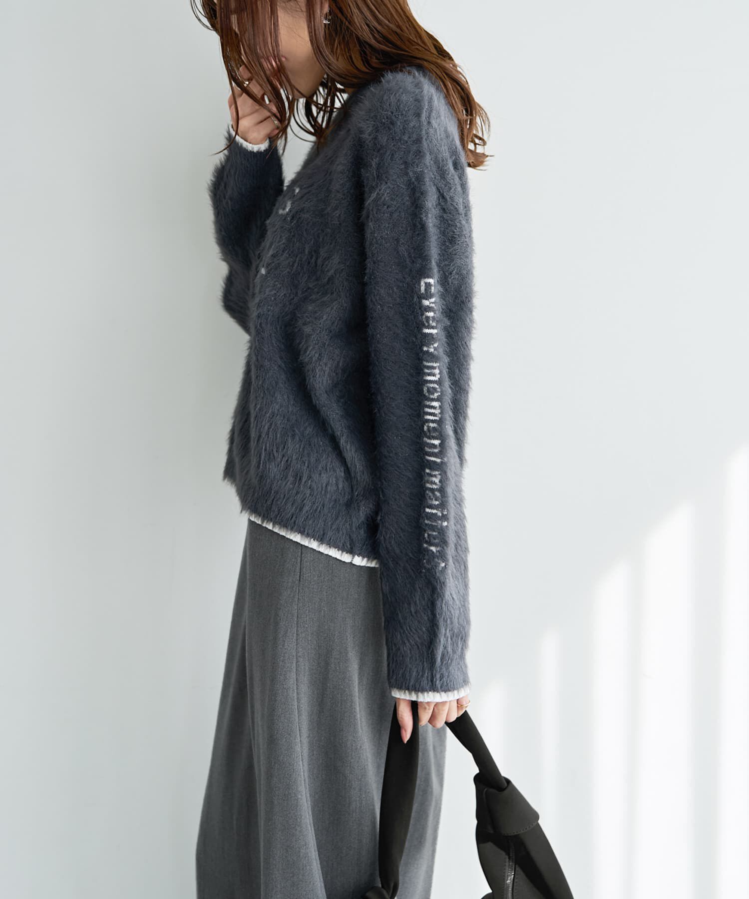 STYLE DELI「【LUXE】レタードしっとりシャギーニット」|ニット・セーター|