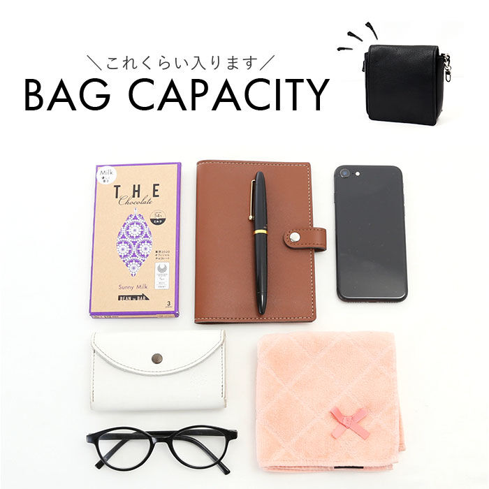 BACKYARD FAMILY「waku ワク ショルダーバッグ ミニ WK-0004 通販 スクエアバッグ サコッシュ」|ショルダー・メッセンジャー|