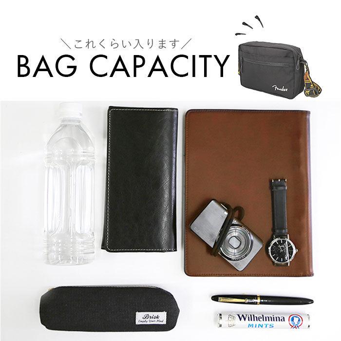 BACKYARD FAMILY「Fender フェンダー ショルダーバッグ 6059 通販 ショルダーバック ショルダー 肩掛け」|ショルダー・メッセンジャー|