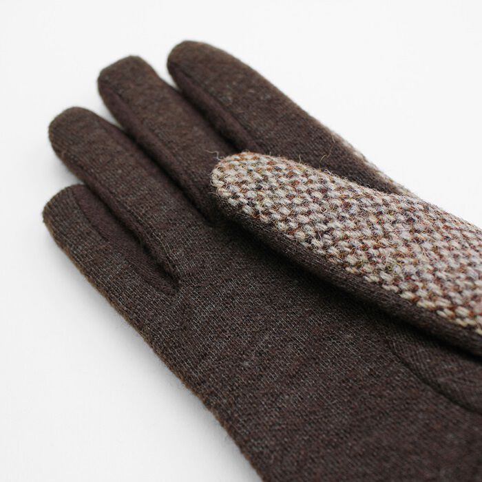 BACKYARD FAMILY「ハリスツイード 手袋 レディース 通販 クロダ KURODA OB70206L7 グローブ」|手袋|