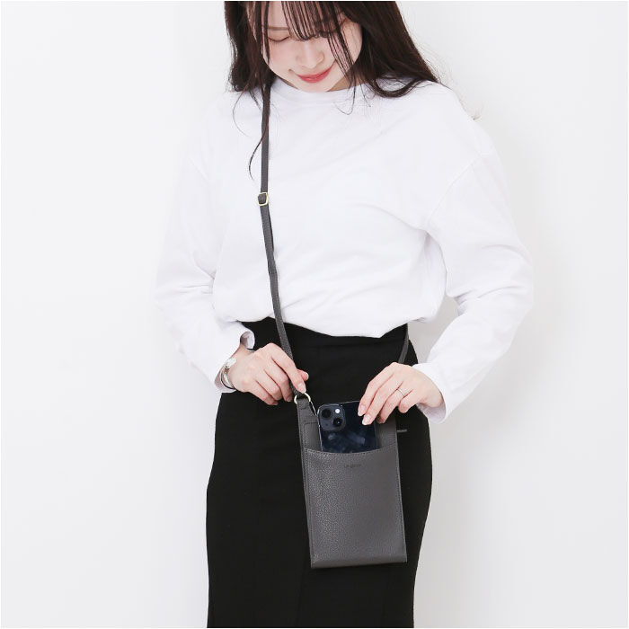 BACKYARD FAMILY「スマホショルダーバッグ レディース 通販 スマホポーチ ショルダー スマホポシェット スマホ」|ショルダー・メッセンジャー|