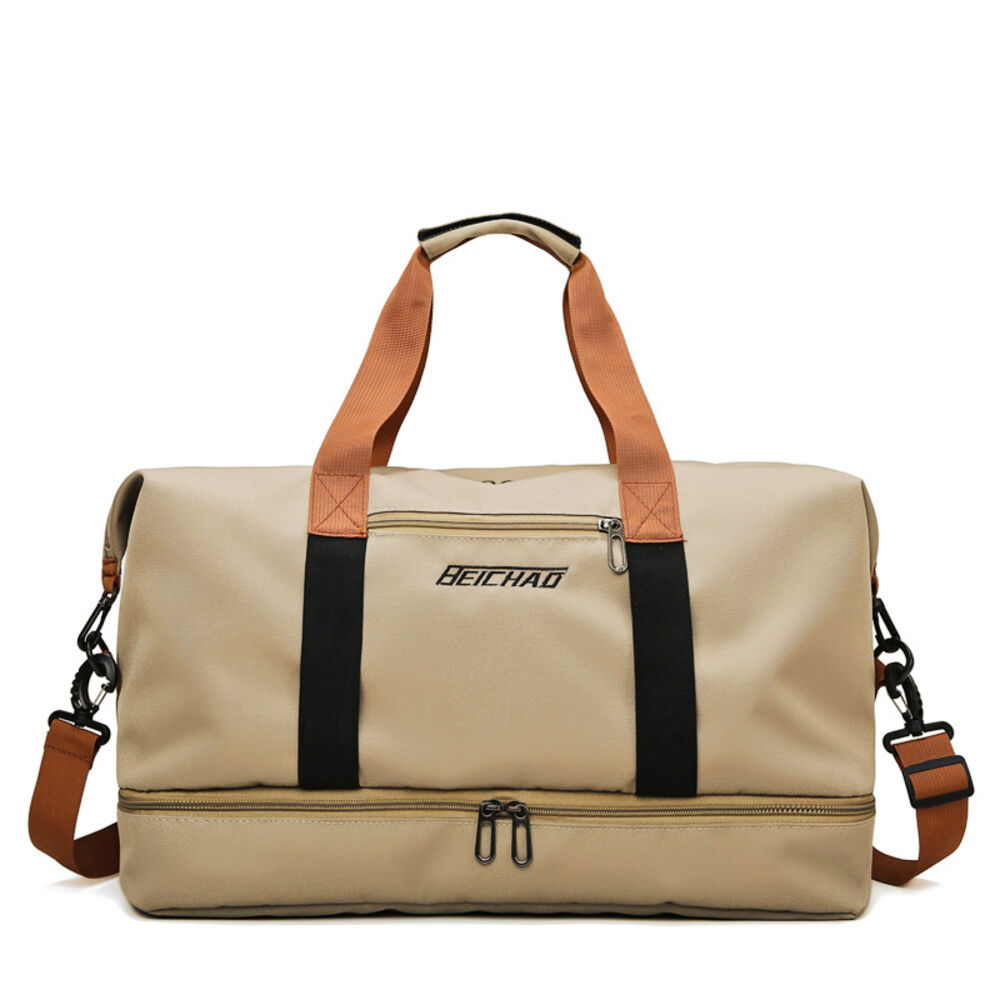 BACKYARD FAMILY「ボストンバッグ 乾湿分離 通販 ボストン バッグ スポーツバッグ ジムバッグ レディース」|ボストンバッグ|ベージュ1