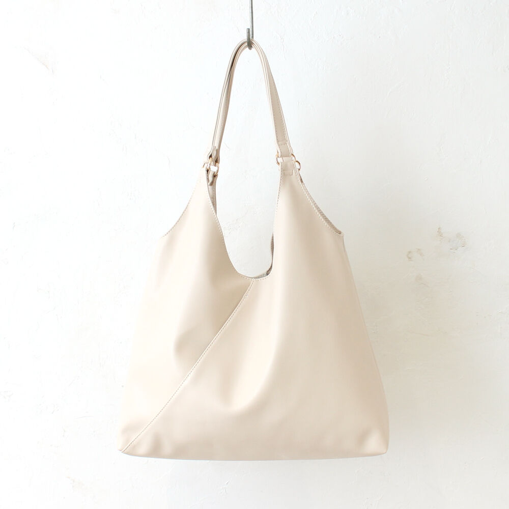 BACKYARD FAMILY「トートバッグ 合皮 通販 トートバック 手提げ トート レディースバッグ レディースバック」|トートバッグ|ホワイト1