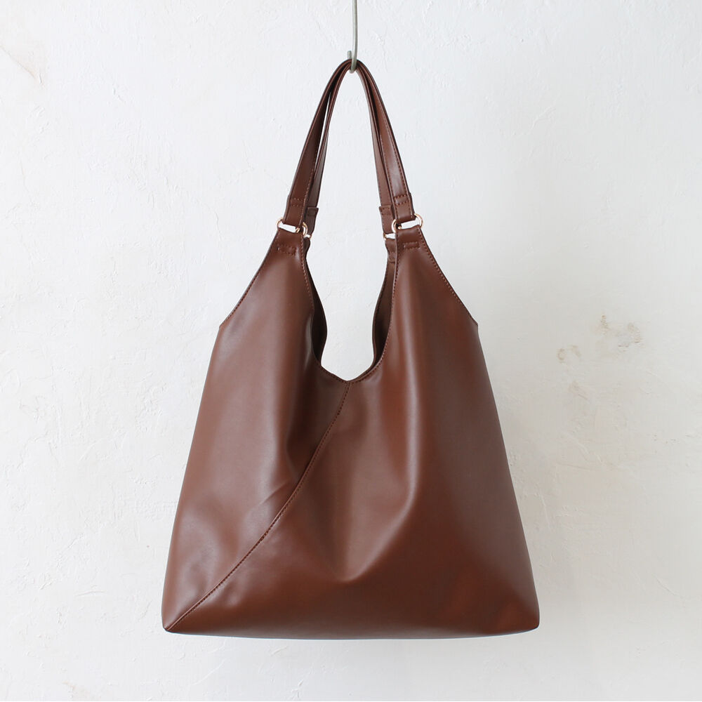 BACKYARD FAMILY「トートバッグ 合皮 通販 トートバック 手提げ トート レディースバッグ レディースバック」|トートバッグ|ブラウン1