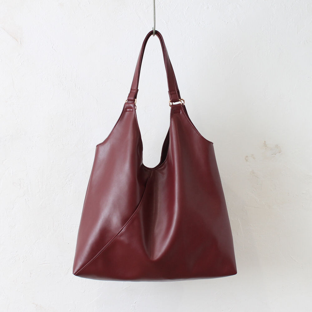 BACKYARD FAMILY「トートバッグ 合皮 通販 トートバック 手提げ トート レディースバッグ レディースバック」|トートバッグ|レッド1