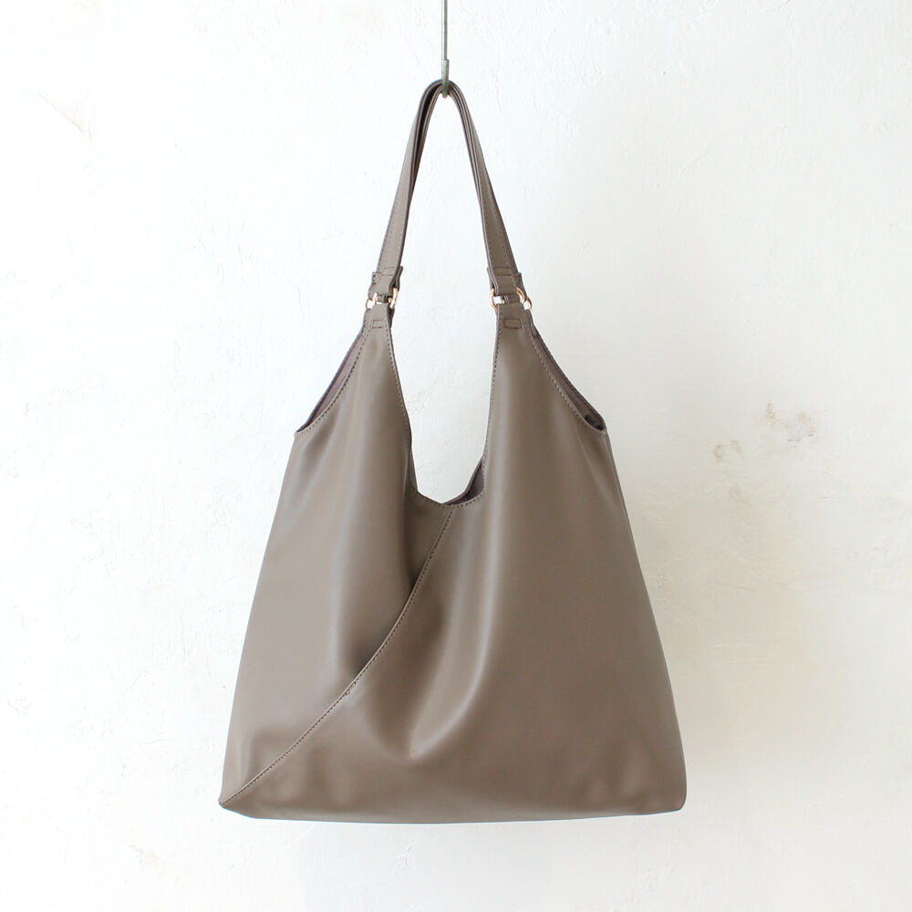 BACKYARD FAMILY「トートバッグ 合皮 通販 トートバック 手提げ トート レディースバッグ レディースバック」|トートバッグ|グレー1