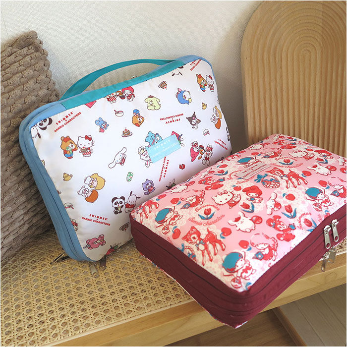 BACKYARD FAMILY「スイマー サンリオ トラベルポーチ 圧縮 通販 SWIMMER&times;SANRIO 圧縮ポーチ 圧縮袋」|トラベルグッズ|
