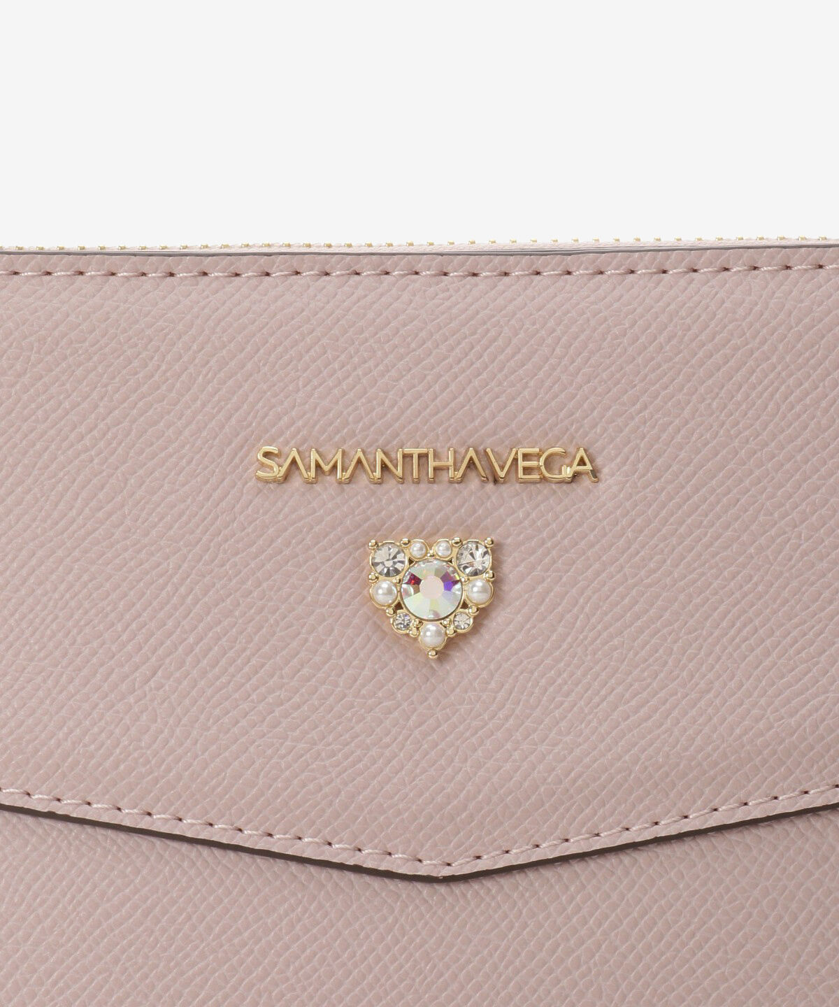 Samantha Vega「ハートビジュー付きショルダーバッグ」|ショルダー・メッセンジャー|