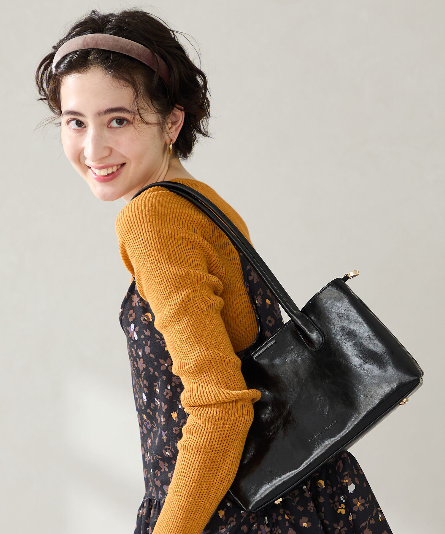 ORiental TRaffic「ロング ハンドル バッグ /BA-267 ボストン」|ボストンバッグ|