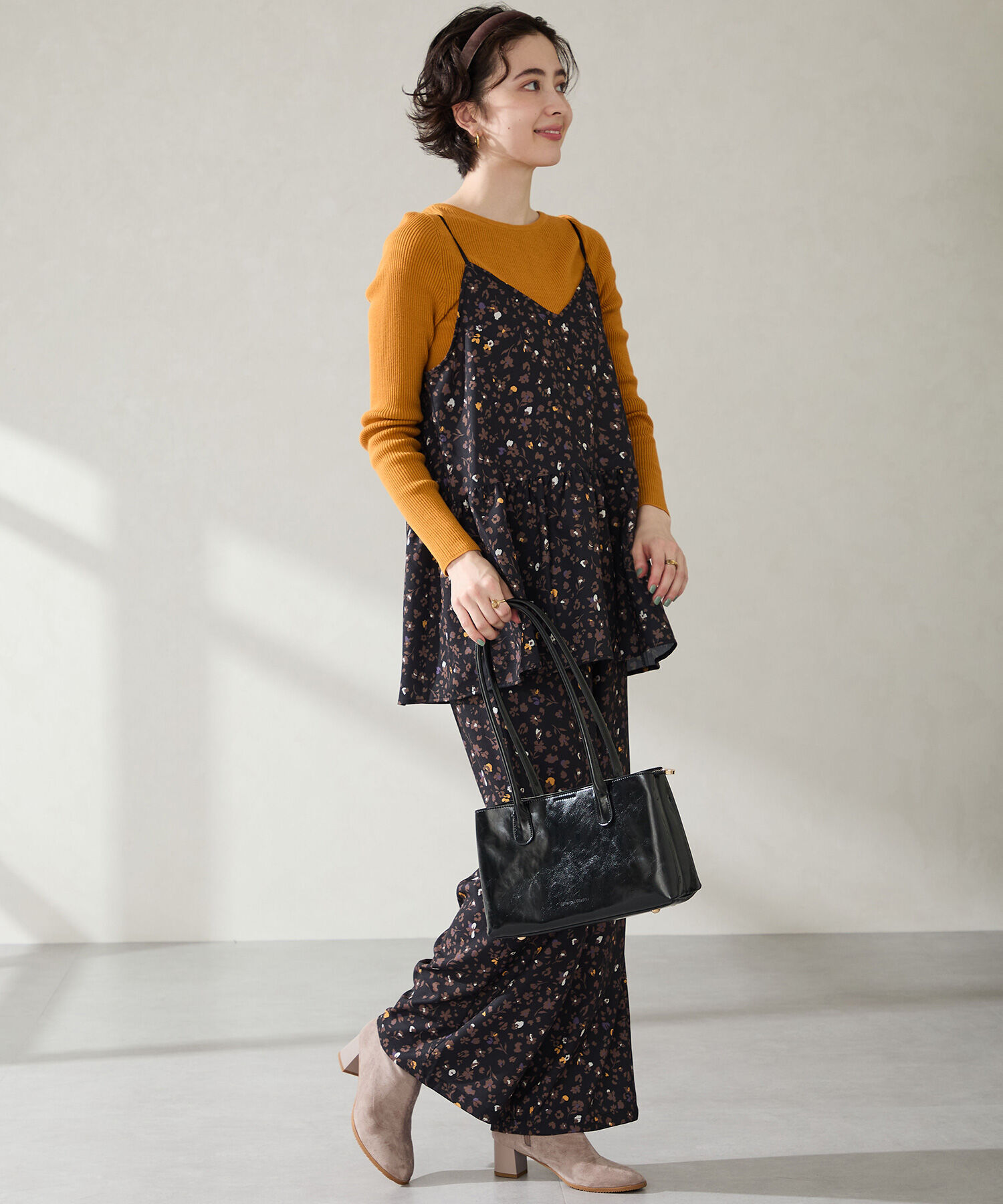 ORiental TRaffic「ロング ハンドル バッグ /BA-267 ボストン」|ボストンバッグ|