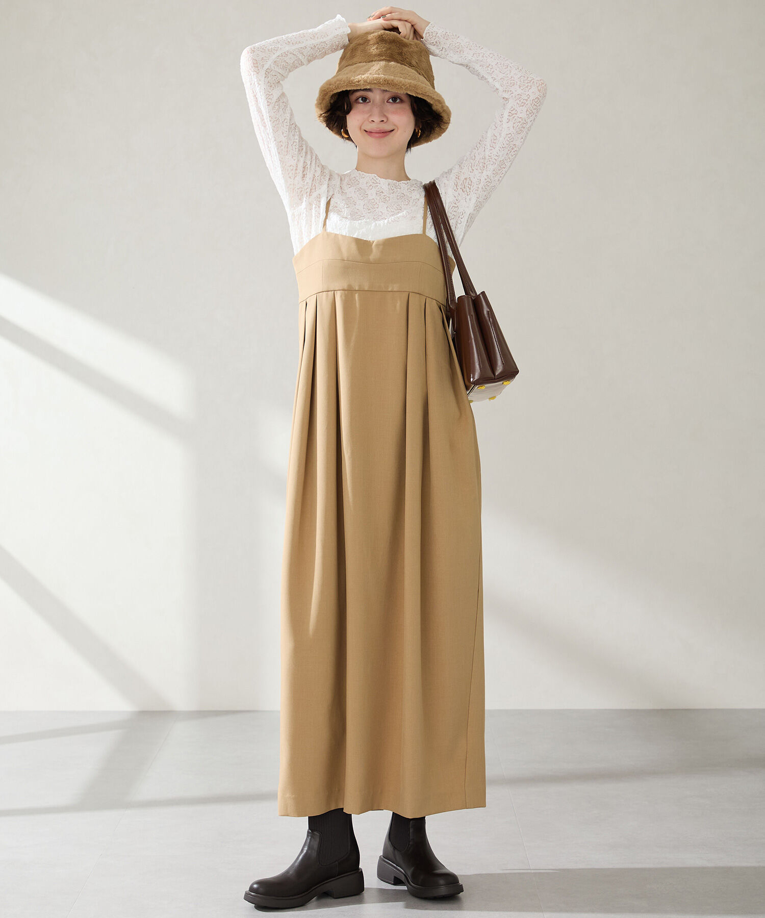 ORiental TRaffic「ロング ハンドル バッグ /BA-267 ボストン」|ボストンバッグ|