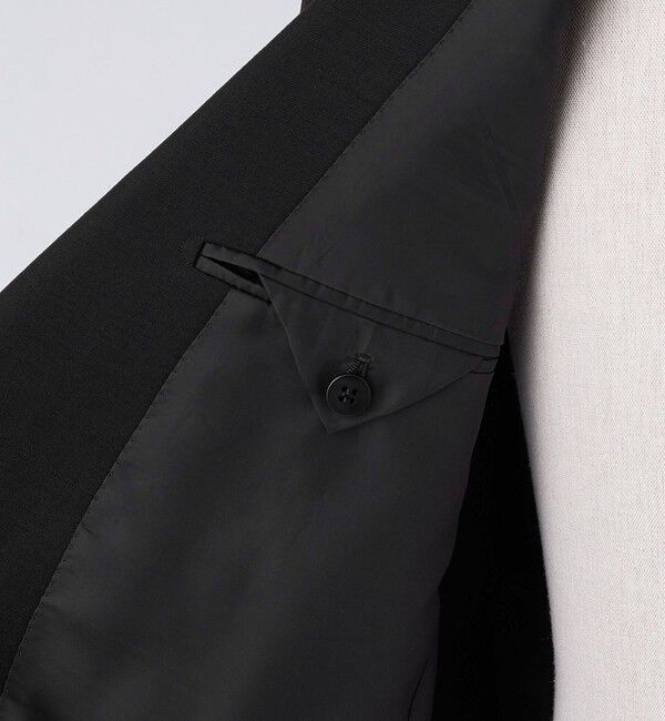 UNITED ARROWS「＜UNITED ARROWS＞ ブラック ピークドラペル 1ボタン フォーマル ジャケット」|その他|