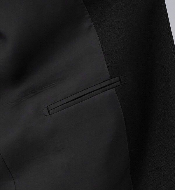 UNITED ARROWS「＜UNITED ARROWS＞ ブラック ピークドラペル 1ボタン フォーマル ジャケット」|その他|