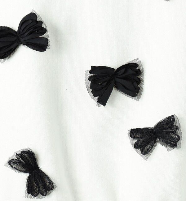 UNITED ARROWS「3D リボン クルーネック ベスト」|ベスト・ジレ|