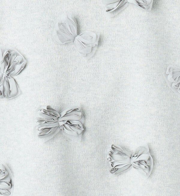 UNITED ARROWS「3D リボン クルーネック ベスト」|ベスト・ジレ|