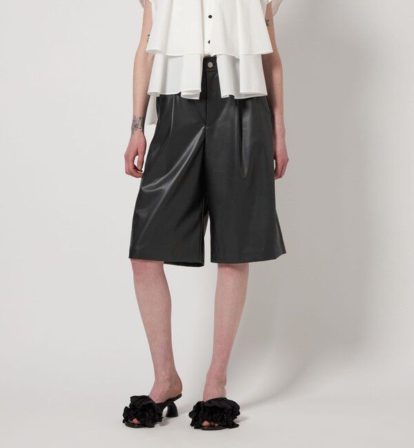 AEWEN MATOPH「＜AEWEN MATOPH＞レザーライク ハーフパンツ」|その他|