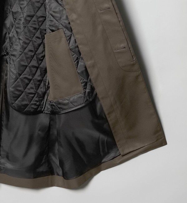 UNITED ARROWS「ギャバジン ステンカラーコート 撥水」|ステンカラーコート|