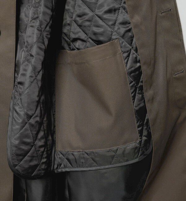 UNITED ARROWS「ギャバジン ステンカラーコート 撥水」|ステンカラーコート|