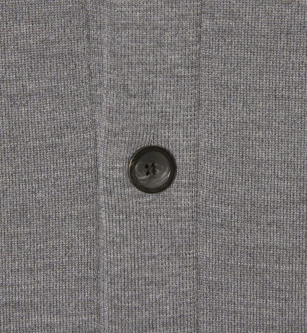 UNITED ARROWS「ウール カシミヤ スウェット ポロカラー カーディガン」|カーディガン|