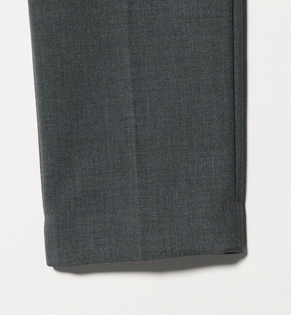 UNITED ARROWS「ダブルクロス スリムパンツ ‐ストレッチ ウォッシャブル‐」|スラックス|