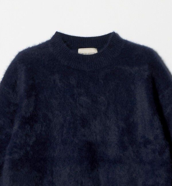 UNITED ARROWS「フォックスカシミヤ ハーフスリーブ Tニット UYHSP」|ニット・セーター|