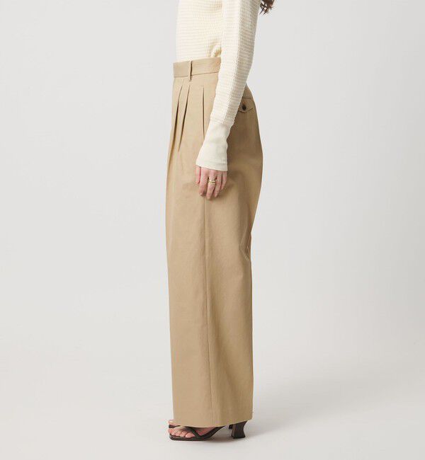 UNITED ARROWS「チノ ワイドパンツ」|チノ|