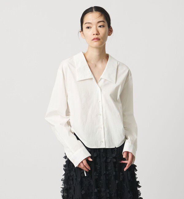 AEWEN MATOPH「＜AEWEN MATOPH＞サイドコードブラウス ‐ ウォッシャブル ‐」|シャツ・ブラウス|