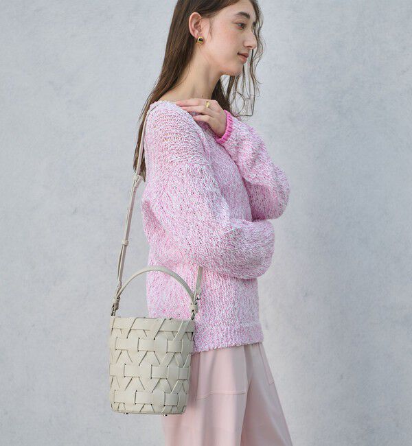 UNITED ARROWS「パネル メッシュ バケットバッグ」|ショルダー・メッセンジャー|