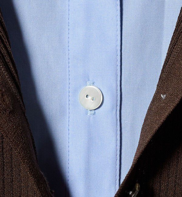 UNITED ARROWS「シャツ コンビ ポロニット」|ニット・セーター|