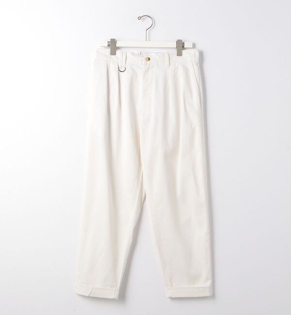 UNITED ARROWS green label relaxing「【別注】【WEB限定】＜3/2 WORKS＞GLR 2プリーツ チノパンツ」|チノ|