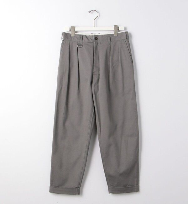 UNITED ARROWS green label relaxing「【別注】【WEB限定】＜3/2 WORKS＞GLR 2プリーツ チノパンツ」|チノ|