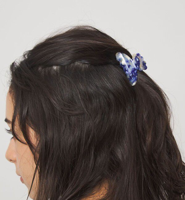 UNITED ARROWS green label relaxing「＜SUI AVA＞ヘアクリップ S」|ヘアバンド|COBALT