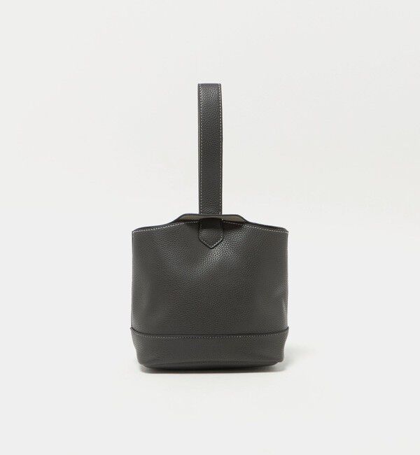 UNITED ARROWS green label relaxing「シボ レザーライク ハンドバッグ」|ハンドバッグ|