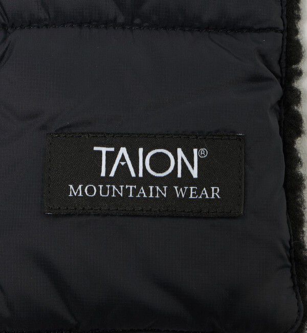 UNITED ARROWS green label relaxing「＜TAION＞マウンテン リバーシブル ダウンボア マフラー」|マフラー|