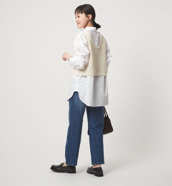 UNITED ARROWS green label relaxing「メッシュ ニット 2WAY ジレ ウォッシャブル」|ベスト・ジレ|