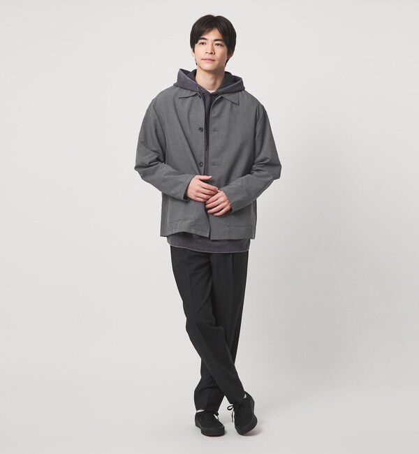 UNITED ARROWS green label relaxing「【WEB限定】ドライポリエステル カバーオール -吸水速乾-」|ブルゾン・スタジャン|