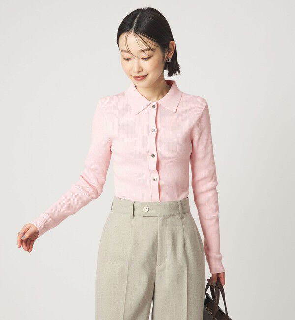 UNITED ARROWS green label relaxing「＜1_OF MINE＞エリツキ リブ ニット」|ニット・セーター|